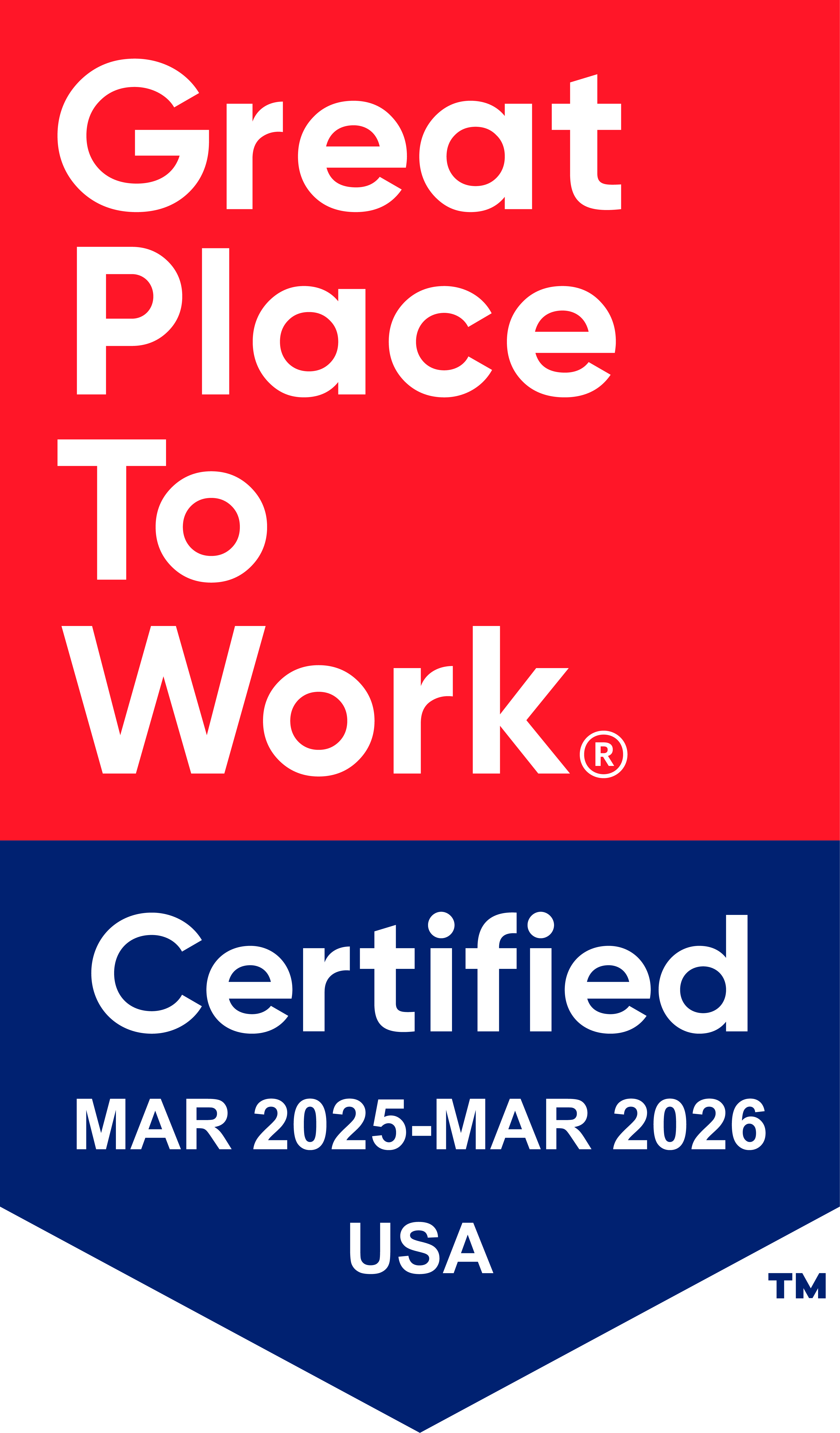 Great Place To Work® Certified